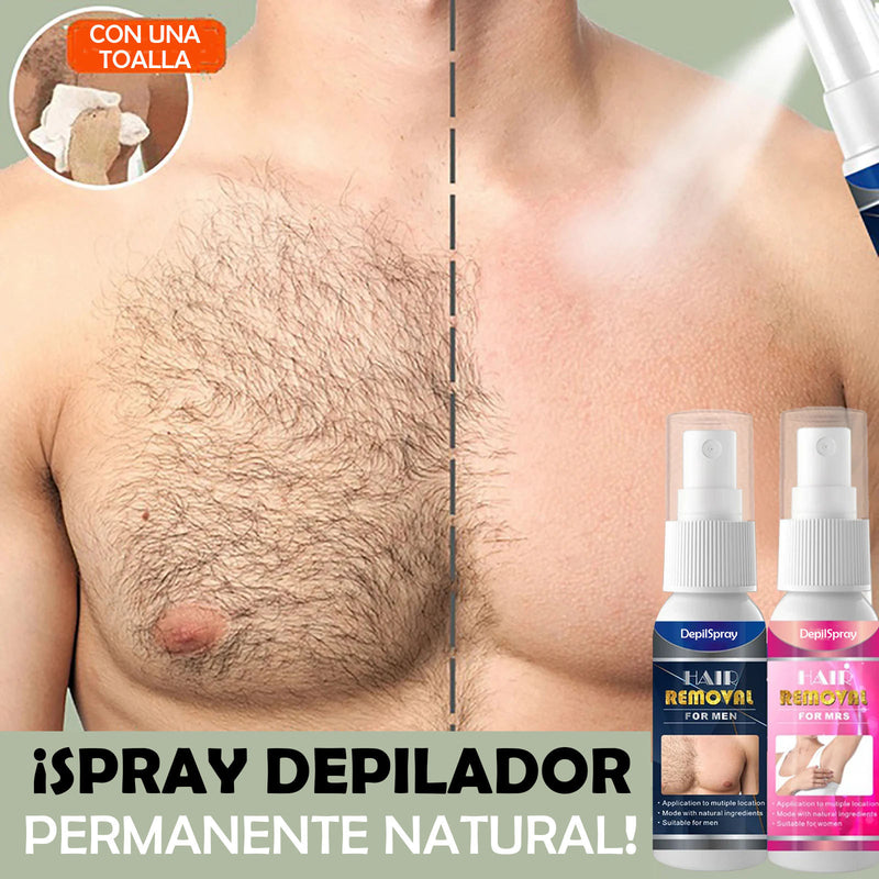 DepilSpray™- Spray depilatorio semipermanente